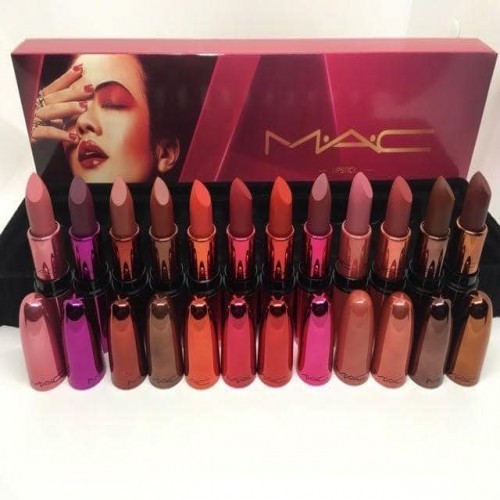 Mac 12 PCS Creamy Lipstick Set | Products | B Bazar | A Big Online Market Place and Reseller Platform in Bangladesh