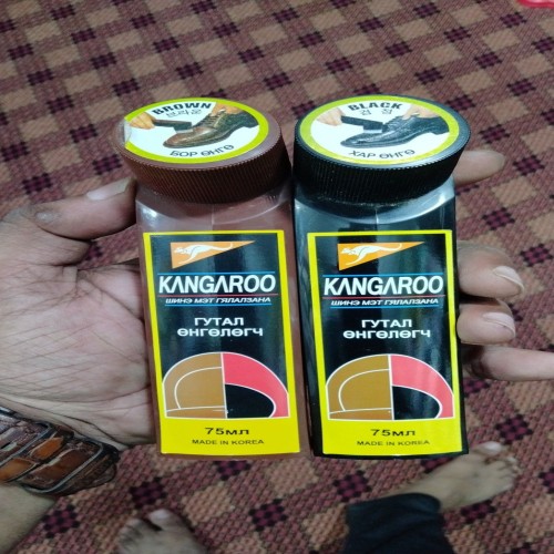 Kangaroo Liquid Shoe Shiner 75ml Korean | Products | B Bazar | A Big Online Market Place and Reseller Platform in Bangladesh