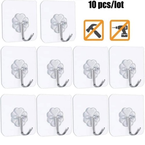 Wall Hooks 10 Pcs | Products | B Bazar | A Big Online Market Place and Reseller Platform in Bangladesh