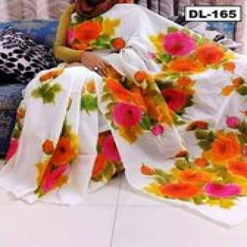 Hand print Half silk single sharee 51 | Products | B Bazar | A Big Online Market Place and Reseller Platform in Bangladesh
