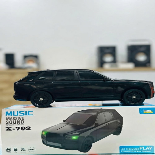MUSIC MASSIVE SOUND X-702 Car Shape Portable Wireless Bluetooth Speaker with TWS & USB Support | Products | B Bazar | A Big Online Market Place and Reseller Platform in Bangladesh