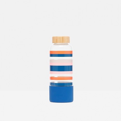 Multicolored Stripes Borosilicate Glass Water bottle 600ml | Products | B Bazar | A Big Online Market Place and Reseller Platform in Bangladesh