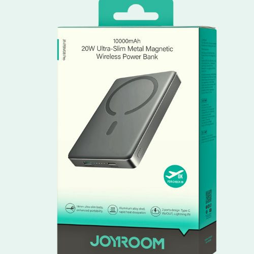 JOYROOM 20W Ultra-Slim Metal Magnatic Wireless Power Bank 10000mAh best price in bd | Products | B Bazar | A Big Online Market Place and Reseller Platform in Bangladesh