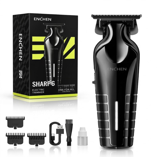 ENCHEN SHARP6 Electric Hair Trimmer – Professional Grooming Kit with 3 Guided Combs | Products | B Bazar | A Big Online Market Place and Reseller Platform in Bangladesh
