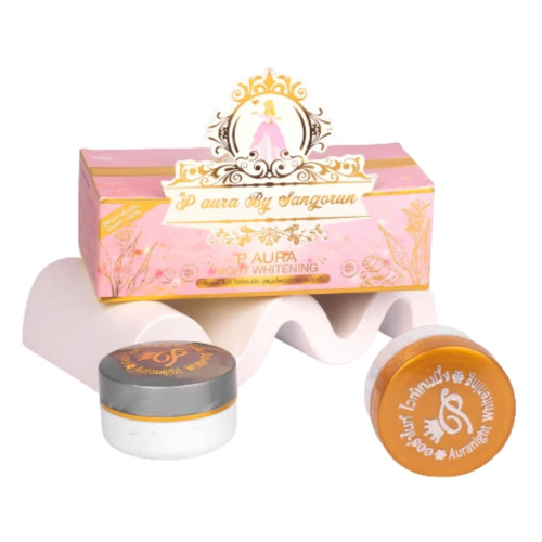 P Aura Night Whitening Cream Set Natural Herbs Reduce Acne Blemish Freckle x 2 | Products | B Bazar | A Big Online Market Place and Reseller Platform in Bangladesh
