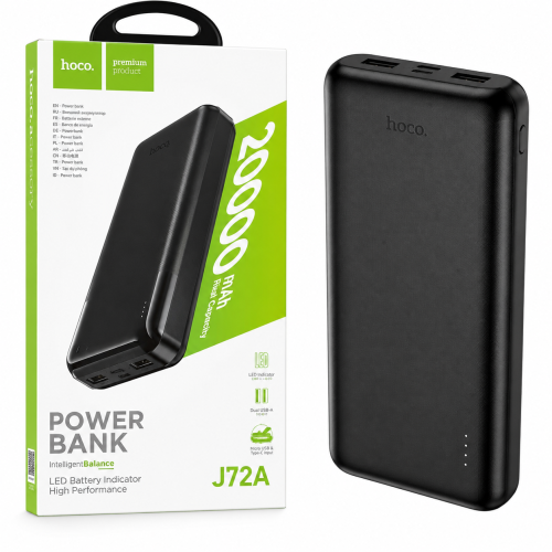 Hoco J72A 20000mAh Power Bank – Dual USB Fast Charging | Products | B Bazar | A Big Online Market Place and Reseller Platform in Bangladesh