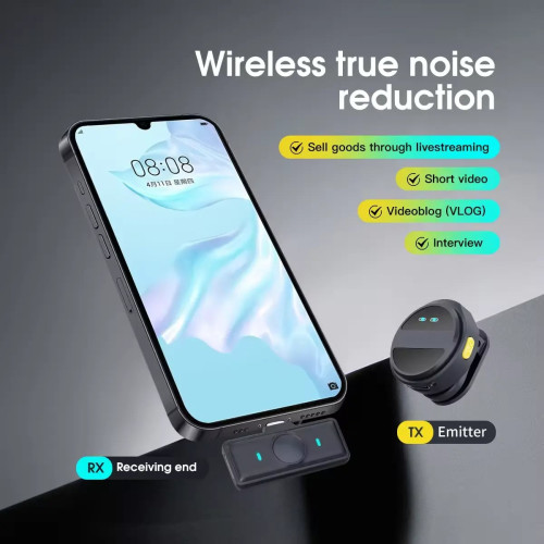 Newest SX21 Micro Wireless Tie Round Magnetic Digital Wireless Collar Lavalier Lapel Microphone for Live Broadcast | Products | B Bazar | A Big Online Market Place and Reseller Platform in Bangladesh