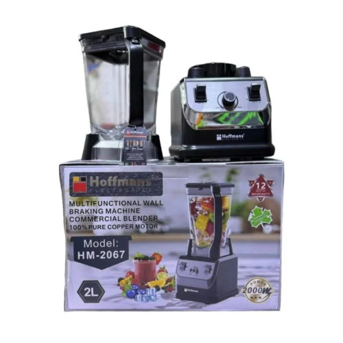 Hoffmans (HM-2067) 2000W Multifunctional Commercial Blender 2-liter | Products | B Bazar | A Big Online Market Place and Reseller Platform in Bangladesh