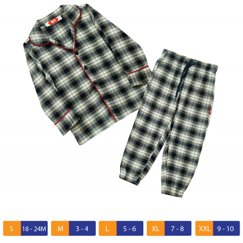Boy's Flannel PJ Set Cheque | Products | B Bazar | A Big Online Market Place and Reseller Platform in Bangladesh