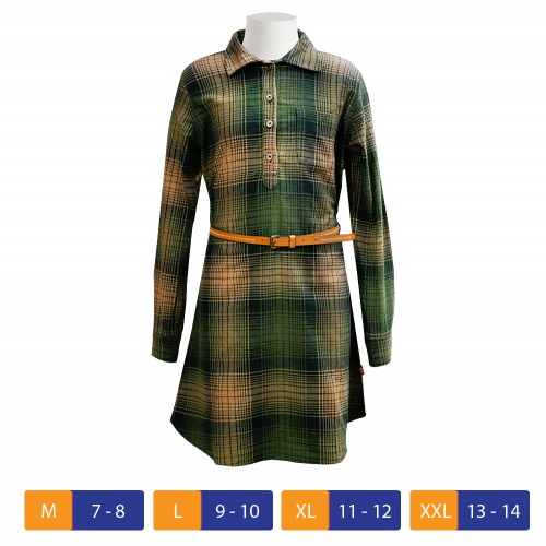Older Girls Flannel Long Shirt   Lt. Green Chequer | Products | B Bazar | A Big Online Market Place and Reseller Platform in Bangladesh