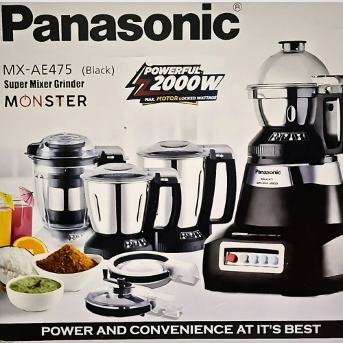 2000 Watt Mixer Grinder Price Panasonic MX-AE475 Mixer Grinder best price in bd | Products | B Bazar | A Big Online Market Place and Reseller Platform in Bangladesh