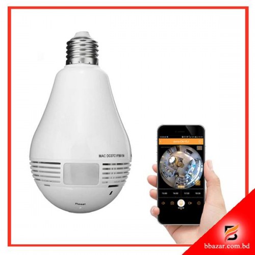 360° WiFi IP Bulb Camera | Products | B Bazar | A Big Online Market Place and Reseller Platform in Bangladesh