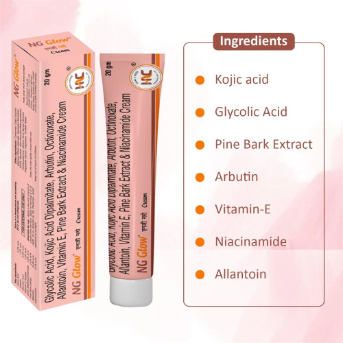 HealNCure NG Glow Cream - Enriched With Kojic Acid &Glycolic 20gm | Products | B Bazar | A Big Online Market Place and Reseller Platform in Bangladesh
