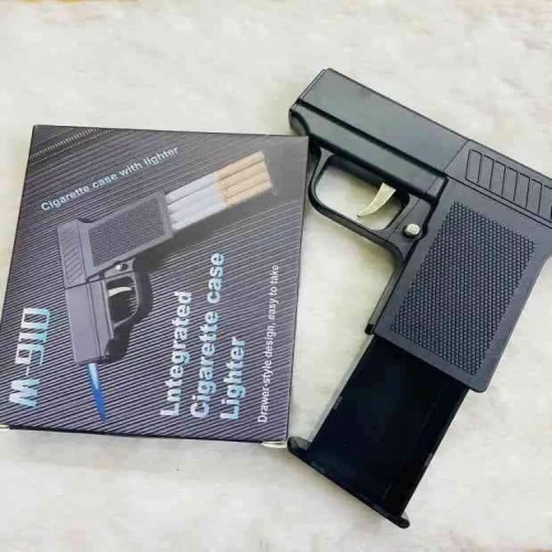 Mini Small M-910 Bin Integrated Gas Lighter Welding Gun 8 pcs Cigarette Box Pocket Lighter  (Black) | Products | B Bazar | A Big Online Market Place and Reseller Platform in Bangladesh