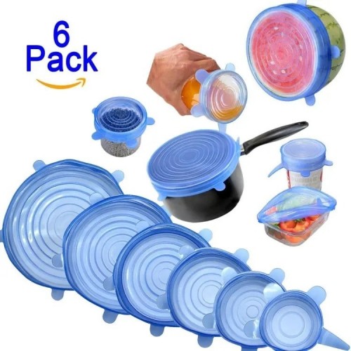6pcs Food Grade Silicone Covers | Products | B Bazar | A Big Online Market Place and Reseller Platform in Bangladesh