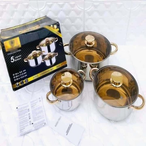 Kaisa Villa Still Cookware Set 6 pcs | Products | B Bazar | A Big Online Market Place and Reseller Platform in Bangladesh