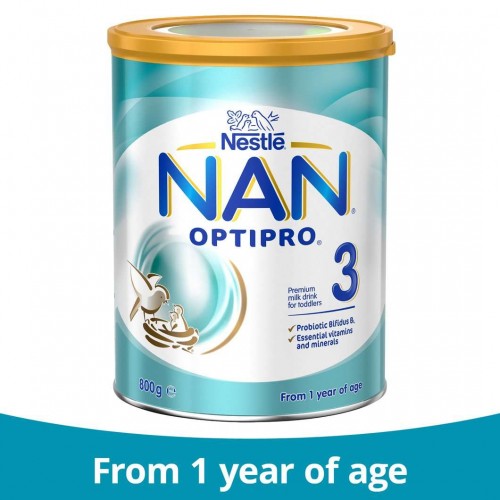 Nestle NAN 3 Optipro Infant Formula Milk (From 1-3 Years) - 800g | Products | B Bazar | A Big Online Market Place and Reseller Platform in Bangladesh