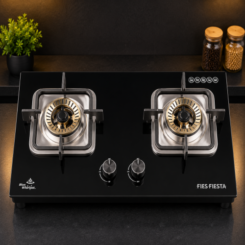Fiesta 2-HB8625A Table Top Gas Stove 2 Burner Black | Products | B Bazar | A Big Online Market Place and Reseller Platform in Bangladesh