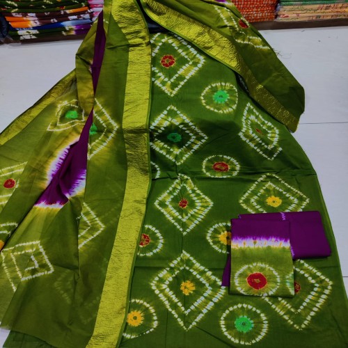 Tuli batik design three piece 1 | Products | B Bazar | A Big Online Market Place and Reseller Platform in Bangladesh