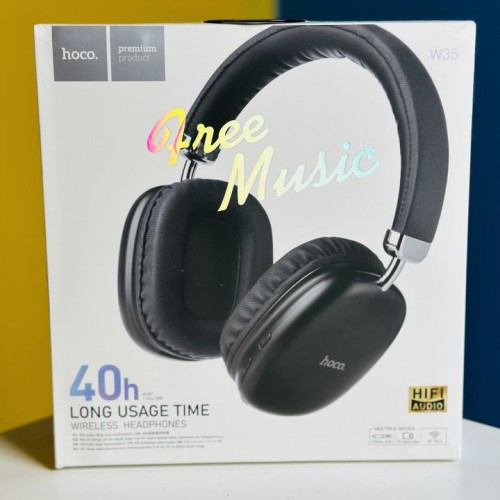 Hoco W35 Wireless Bluetooth Headphone 40 Hours Music Time | Products | B Bazar | A Big Online Market Place and Reseller Platform in Bangladesh