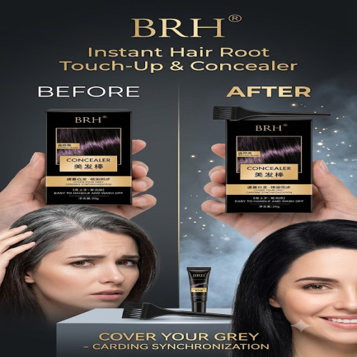 BRH Hair Color Concealer Stick for Gray Hair Coverage (20g) | Products | B Bazar | A Big Online Market Place and Reseller Platform in Bangladesh