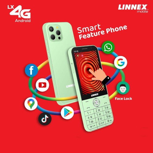 Linnex LX 4G Smart Feature Phone Price in Bangladesh | Products | B Bazar | A Big Online Market Place and Reseller Platform in Bangladesh