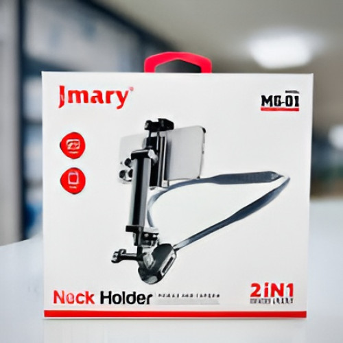 Jmary MG-01 Neck Holder, Holding Mobile Phones And Action Camera Shooting | Products | B Bazar | A Big Online Market Place and Reseller Platform in Bangladesh