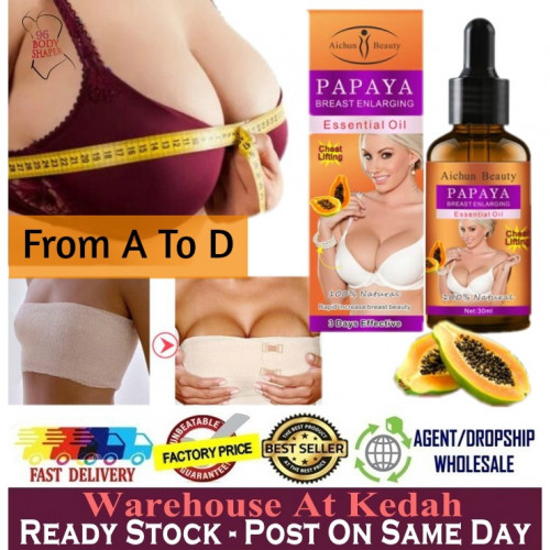 Papaya Essential Oil Breast Enlargement AICHUN BEAUTY【100