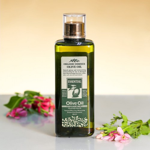 Organic Essential Olive Oil Body and Hair Care Oil 200ml