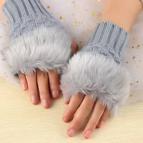 Woman Fashion Finger Gloves