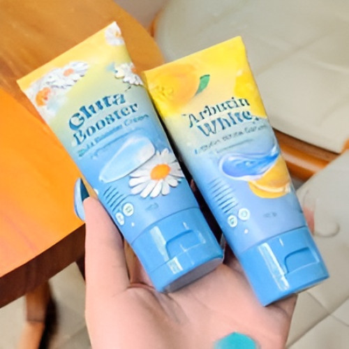 NC RICH Arbutin White Serum & Gluta Booster Cream 30g