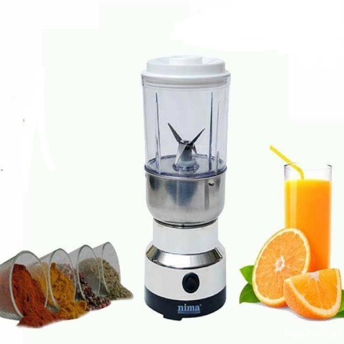 Nima 2 in 1 Electric Spice Grinder and Juicer - Silver