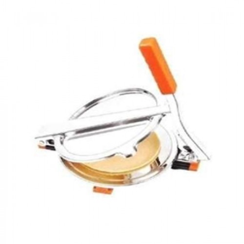 Manual Roti Maker - Silver and Red