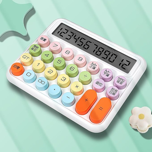 Extra Large Screen Calculator Colorful Voice Calculator with Large Lcd Display Ideal for Office Stus Mechanical Keyboard 12 Digit Stu Calculator | Products | B Bazar | A Big Online Market Place and Reseller Platform in Bangladesh