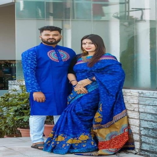 Block Print Couple Dress-04 | Products | B Bazar | A Big Online Market Place and Reseller Platform in Bangladesh