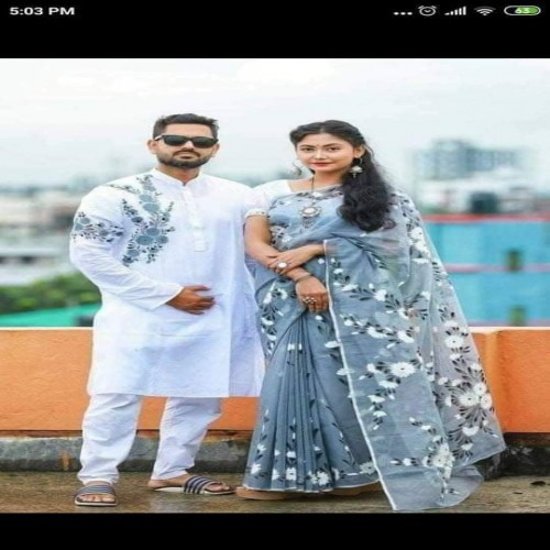 Hand Print Couple Dress-07 | Products | B Bazar | A Big Online Market Place and Reseller Platform in Bangladesh