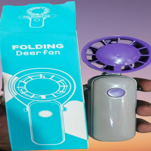 Folding Rechargeable Deer Fan Compact, Portable Handheld | Products | B Bazar | A Big Online Market Place and Reseller Platform in Bangladesh
