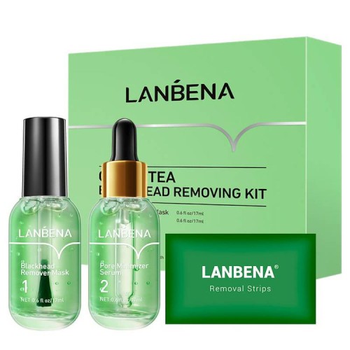 LANBENA Green Tea Blackhead Remover Kit | Products | B Bazar | A Big Online Market Place and Reseller Platform in Bangladesh
