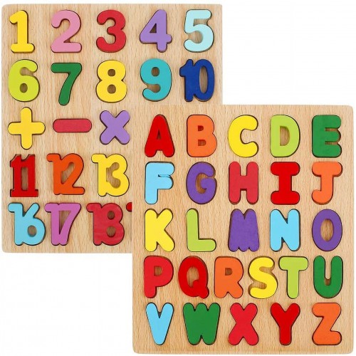 3-D Wooden Alphabet Puzzle Set,ABC Letter and Numbers Puzzles | Products | B Bazar | A Big Online Market Place and Reseller Platform in Bangladesh