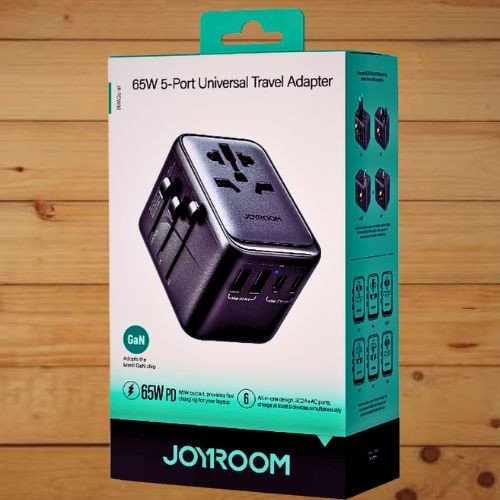 JOYROOM JR-TCW02 65W 5-port Universal Travel Adapter best price in bd | Products | B Bazar | A Big Online Market Place and Reseller Platform in Bangladesh