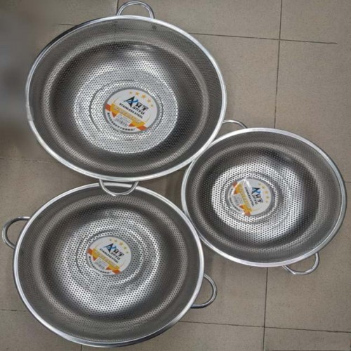 Multipurpose Stainless Steel Collander Food Basket 3 Pieces Set | Products | B Bazar | A Big Online Market Place and Reseller Platform in Bangladesh