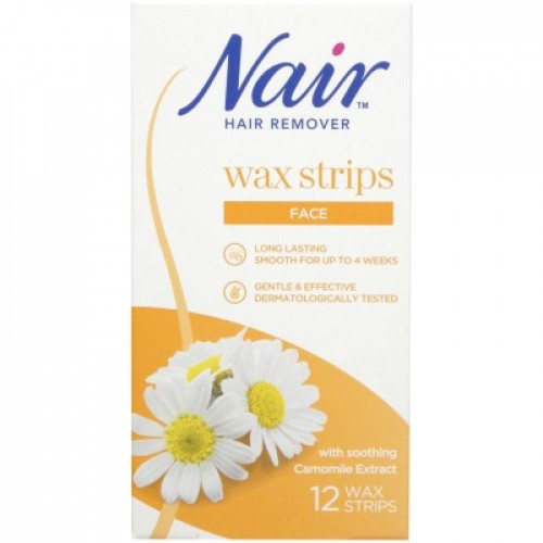 Nair Hair Remover Face Wax Strips for Face 12 PCS | Products | B Bazar | A Big Online Market Place and Reseller Platform in Bangladesh