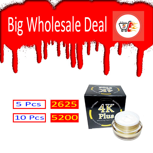 4k Plus Whitening Night Cream 5 Pcs | Products | B Bazar | A Big Online Market Place and Reseller Platform in Bangladesh