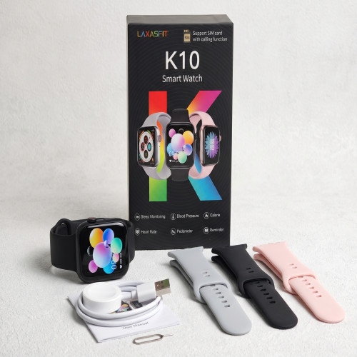 LAXASFIT K10 Smart Watch with SIM Card Calling Function  price in bd