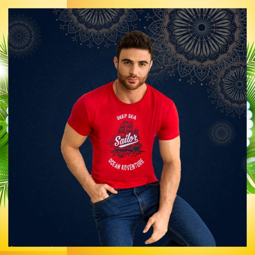 Half Sleeve Cotton T-shirt-07 | Products | B Bazar | A Big Online Market Place and Reseller Platform in Bangladesh