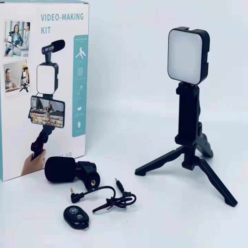 AY-49 remote control Video Kits Microphone LED Fill Light Mini Tripod | Products | B Bazar | A Big Online Market Place and Reseller Platform in Bangladesh
