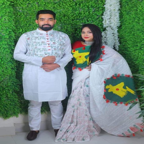 Block Print 16 december Couple Dress | Products | B Bazar | A Big Online Market Place and Reseller Platform in Bangladesh