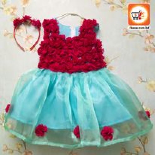 Baby Flower Party Dress | Products | B Bazar | A Big Online Market Place and Reseller Platform in Bangladesh