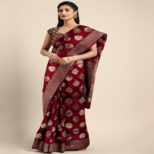 Latest Designed Luxury Exclusive Printed Silk Saree With Blouse Piece For Women-41 | Products | B Bazar | A Big Online Market Place and Reseller Platform in Bangladesh