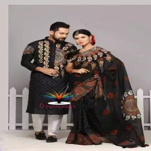 Block Print Couple Dress-11 | Products | B Bazar | A Big Online Market Place and Reseller Platform in Bangladesh